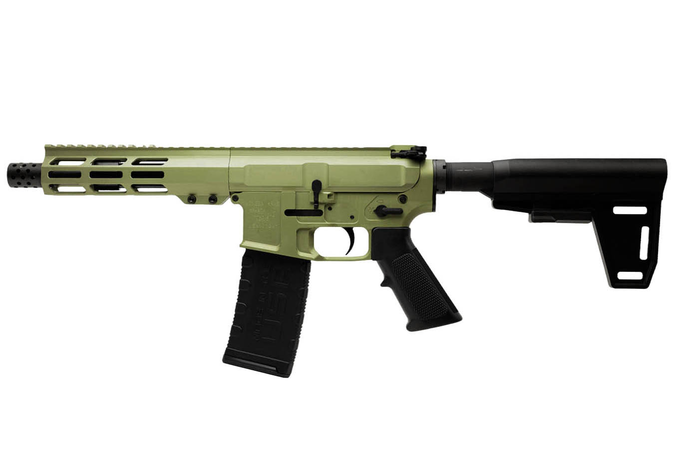 NEXGEN NG-15 300 Blackout Semi-Auto Pistol with Green Cerakote Finish